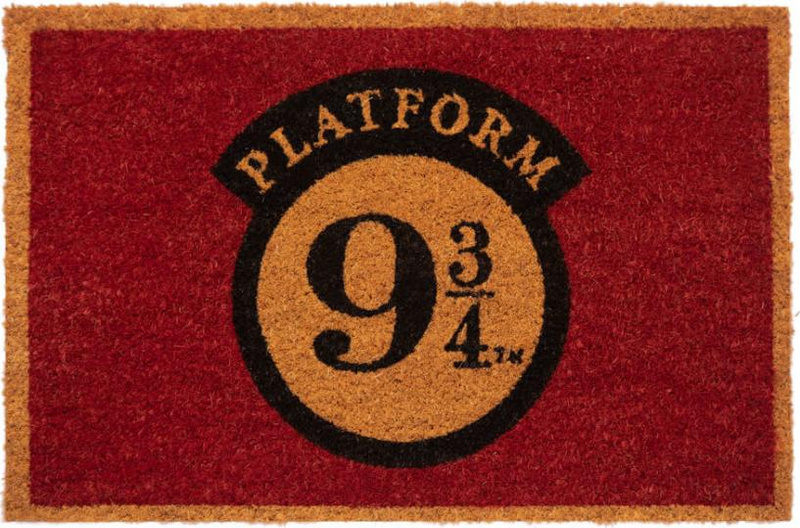 Tapet hyrës Harry Potter Platform 9 3/4, fibra kokosi, bazë PVC kundër rrëshqitjes, shumëngjyrësh