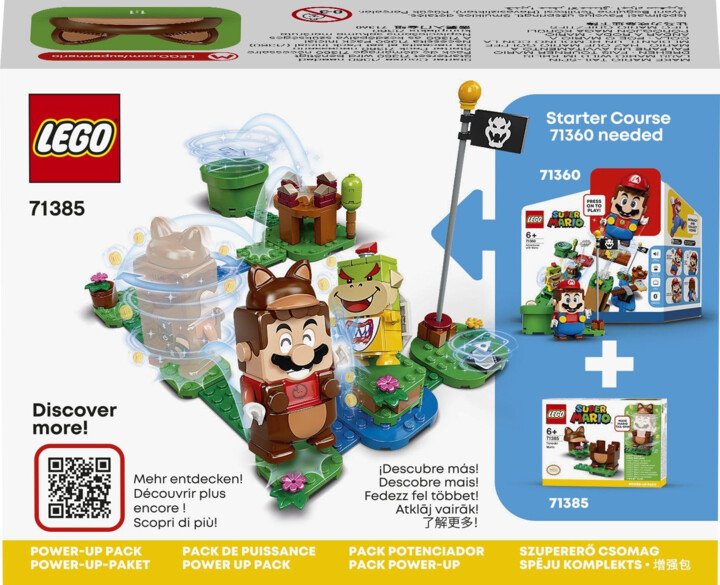 Kostum figure LEGO Super Mario 71385 Tanooki Mario