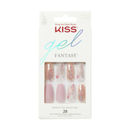 Thonj artificialë KISS Glam Fantasy Nails Dreams, 28 copë