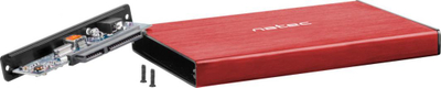 Korniza Natec RHINO GO SATA 2.5 "USB 3.0 RED (NKZ-1279), e kuqe