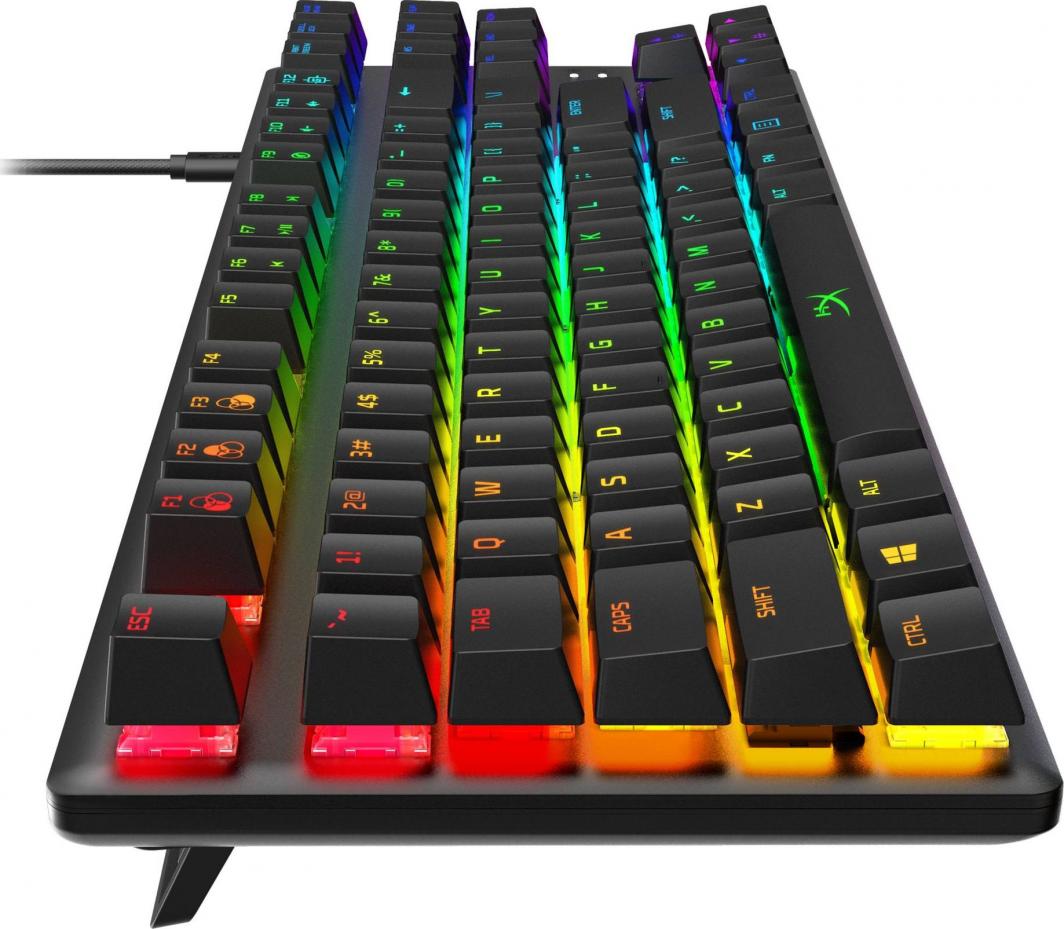 Tastierë HyperX Alloy Origins CORE HyperX Aqua, US, e zezë
