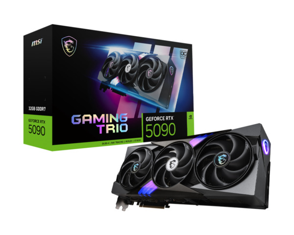 Kartelë grafike MSI GeForce RTX 5090 32GB Gaming Trio OC