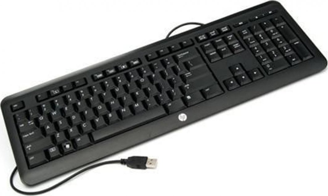 Tastierë HP 2004, USB, e zezë