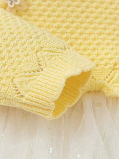 Fustani Little Sunshine - Yellow ️