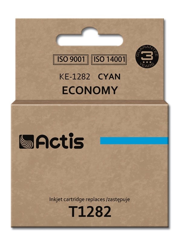 Ngjyrë për printer Actis KE-1282 (zëvendësim për Epson T1282), 13 ml, e kaltër Ngjyrë për printer Actis KE-1282 (zëvendësim për Epson T1282), 13 ml, e kaltër