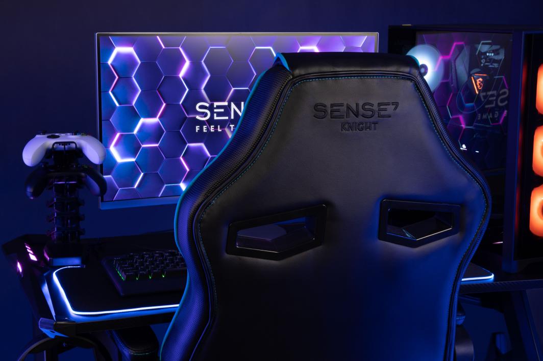 Karrige SENSE7 Knight, e zezë / hirtë