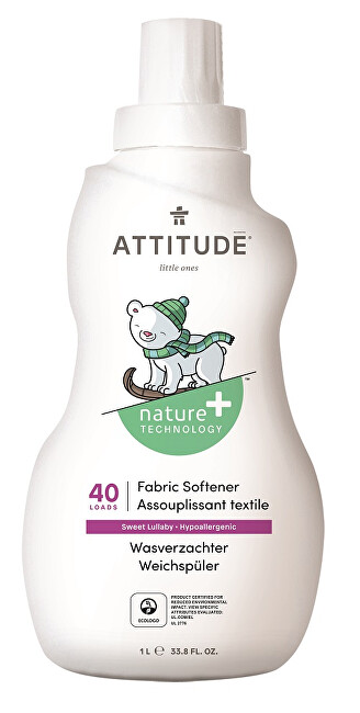 Zbutës për rroba Attitude Sweet Lllaby, 1000 ml