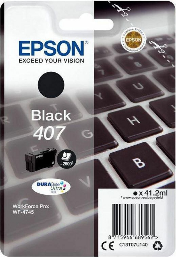Ngjyrë Epson Wf-4745 C13T07U140, e zezë