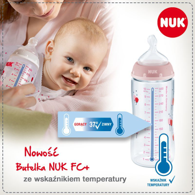 Shishe ushqimi për fëmijë NUK FC +, 150ml, e bardhë