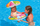 56583 FISH AND FRIENDS BABY FLOAT, 112X64