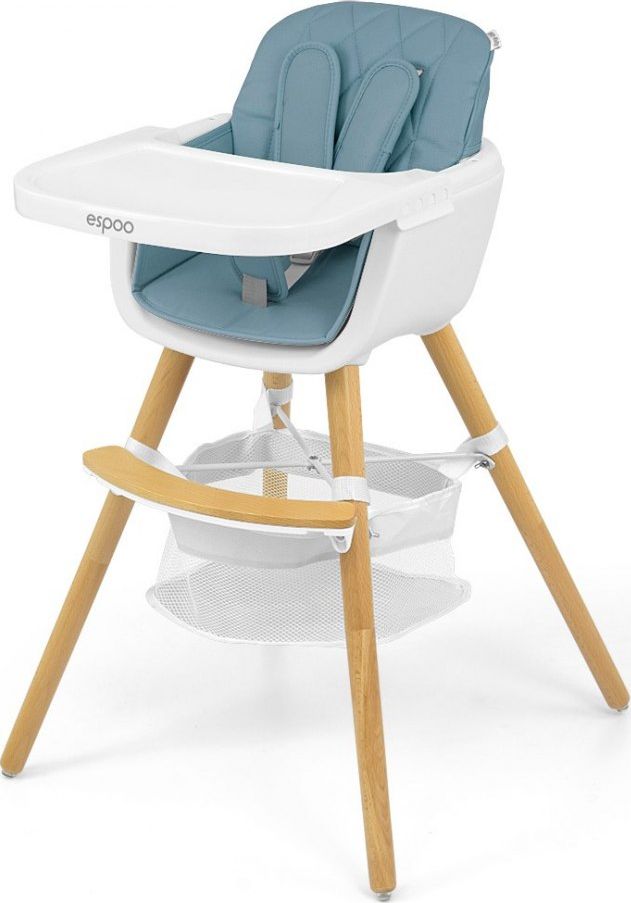 Karrige ushqimi për fëmijë Milly Mally 2in1 Espoo Blue