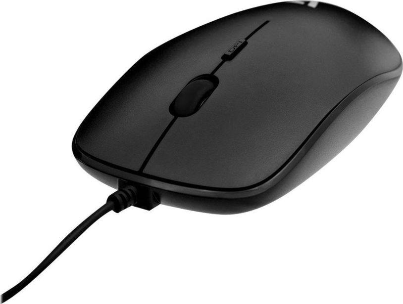 Maus V7 Cord, me kabllo, USB, i zi
