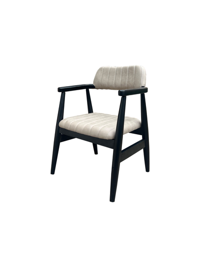 Karrigë T-207 Donito, 88x50x52, e zezë/bardhë