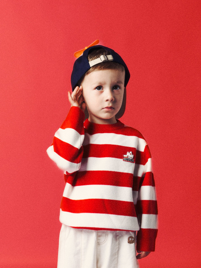 Pulovër Candy Stripe
