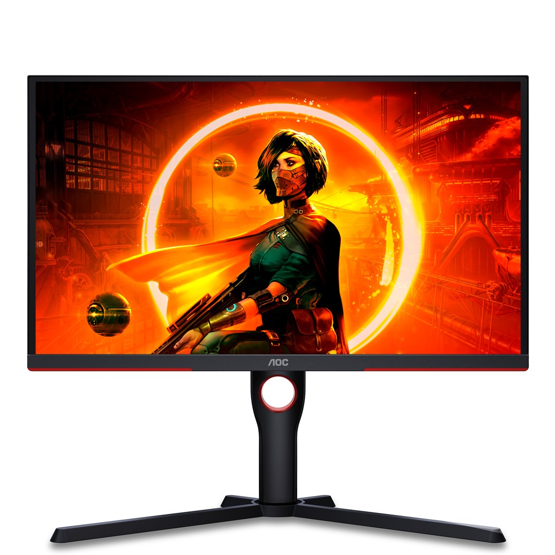 AOC 25G3ZM/BK Гејминг Монитор, 24.5  , FHD, 240 Hz, Црн