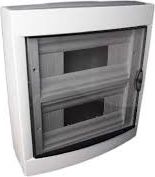 Panel shperndares Viko Modular 2 x 12, montim siperfaqesor, IP40 ...