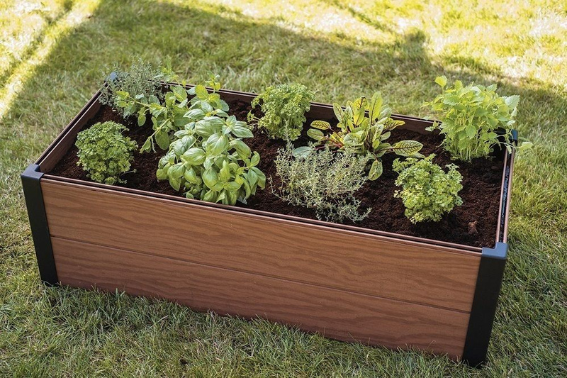 Vaske kopshti e ngritur Keter Raised Bed, 106 x 32 x 50 cm, kafe