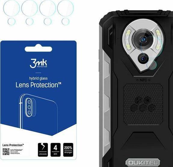 Xham mbrojtës për kamerë 3MK Lens Protect për Oukitel WP16, 4 copë