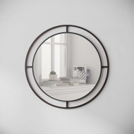 Pasqyrë muri Decortie 55 cm, e zezë Pasqyrë muri Decortie 55 cm, e zezë