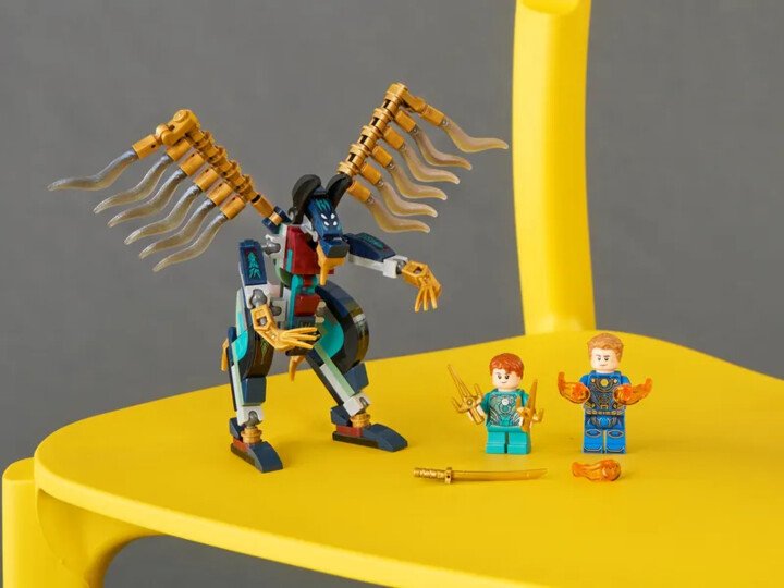 Set lodër LEGO® Marvel Super Heroes 76145 Eternal Air Attack, 133 pjesë