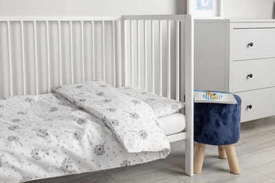 Set çarçafësh për fëmijë Sensillo, me lule, 100X135 cm