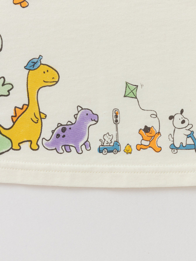 Bluzë- Dino Parade Stripe