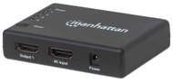 Ndarës Manhattan 207706 4K Compact, 4-Port HDMI