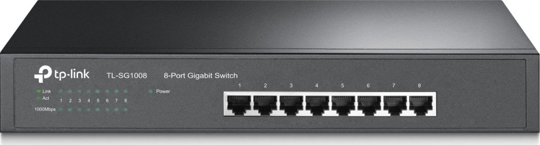 Ruter TP-Link TL-SG1008, 16 GB/s