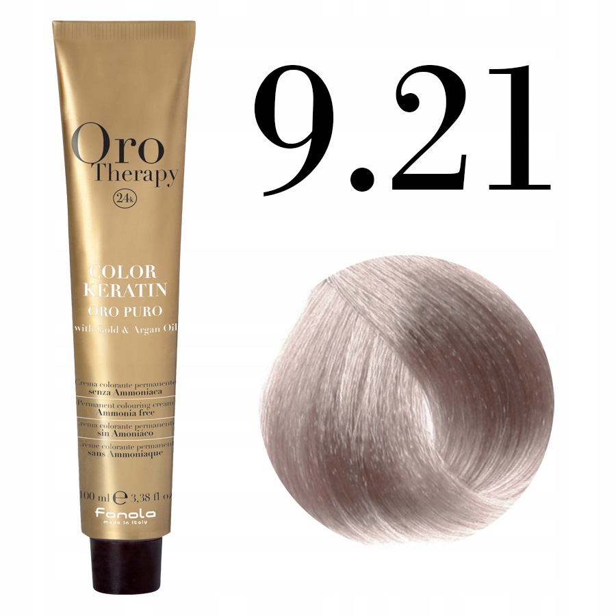 Ngjyrë për flokë Fanola Oro Therapy, 9/21, 100 ml