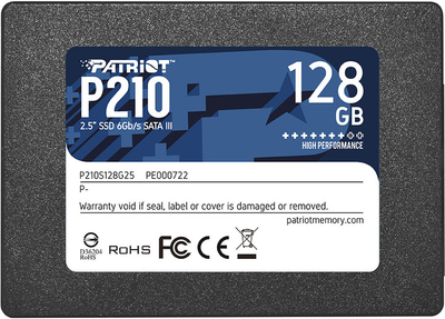 Hard disk Patriot P210, 2,5'' - 128GB
