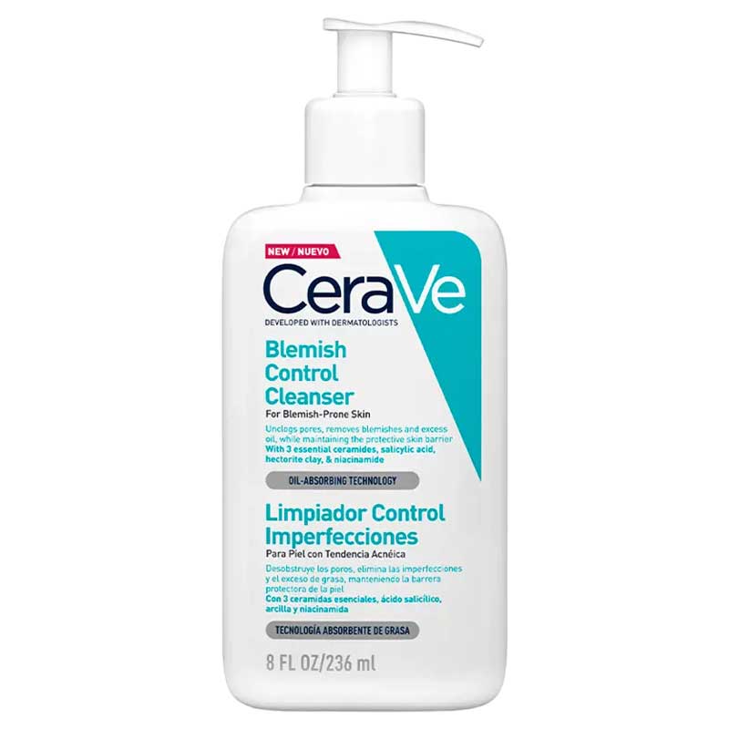 Pastrues CeraVe Blemish Control Cleanser, 236ml