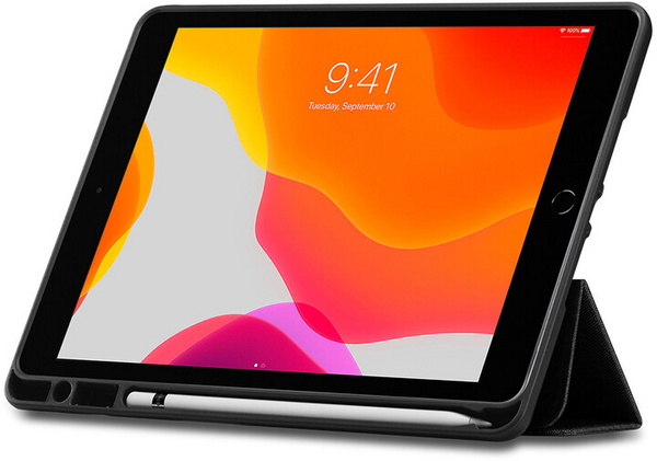 Këllëf Spigen Urban Fit për Apple iPad 10.2" 2021/2020/2019, i zi