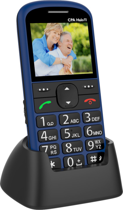 Telefon CPA HALO 11, i kaltër