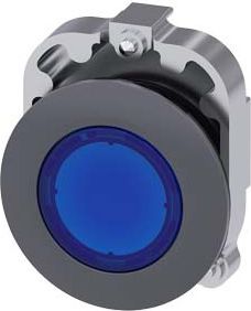 Aktivizues për buton të shtypjes Siemens, 30 mm, i argjendtë