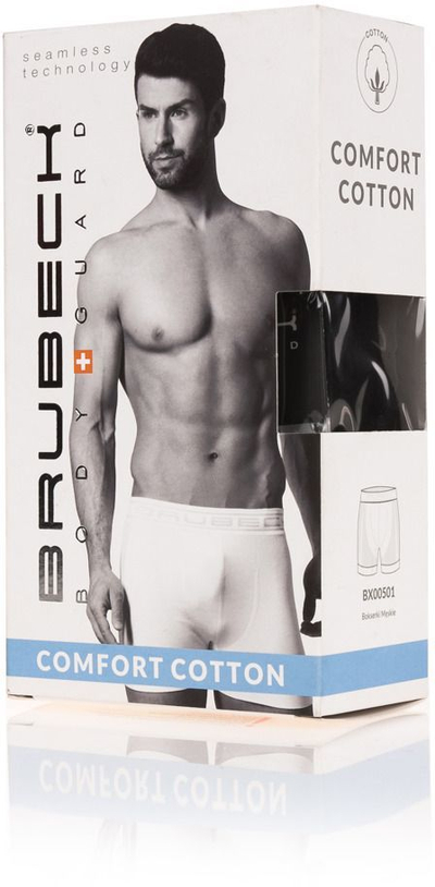 Brekë për meshkuj Brubeck Comfort Cotton, XL, të bardha