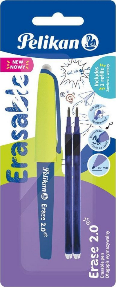 Stilolaps Pelikan Erase 2.0, i kaltër