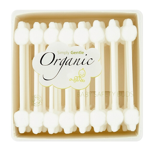 Pastruese për veshë Simply Gentle Organic, 200 copë