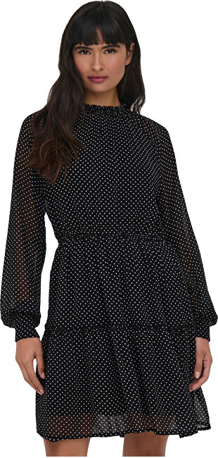 Fustan ONLY ONLISABELLA Regular Fit 15308982 Black