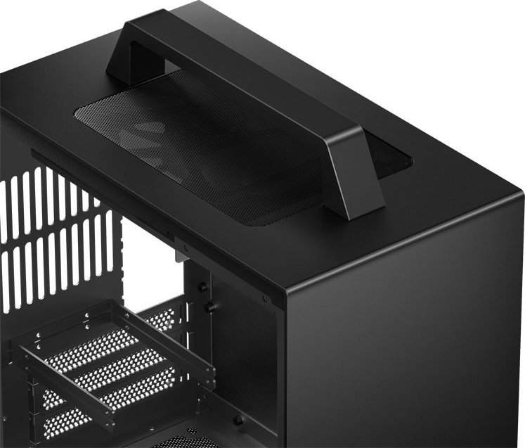 Kasë Jonsbo T8 Plus RGB, e zezë, Mini Tower