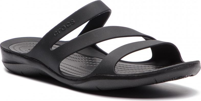 Shapka për femra Crocs Swiftwater Sandal, Nr. 36.5, të zeza (203998)