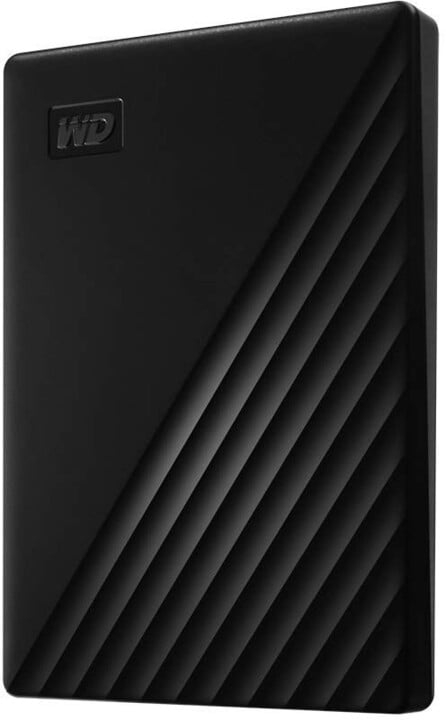 Disk i jashtëm WD My Passport Portable, 4TB, i zi