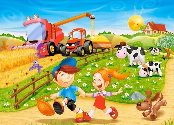 Puzzle Castorland Rural Life, 60 elemente