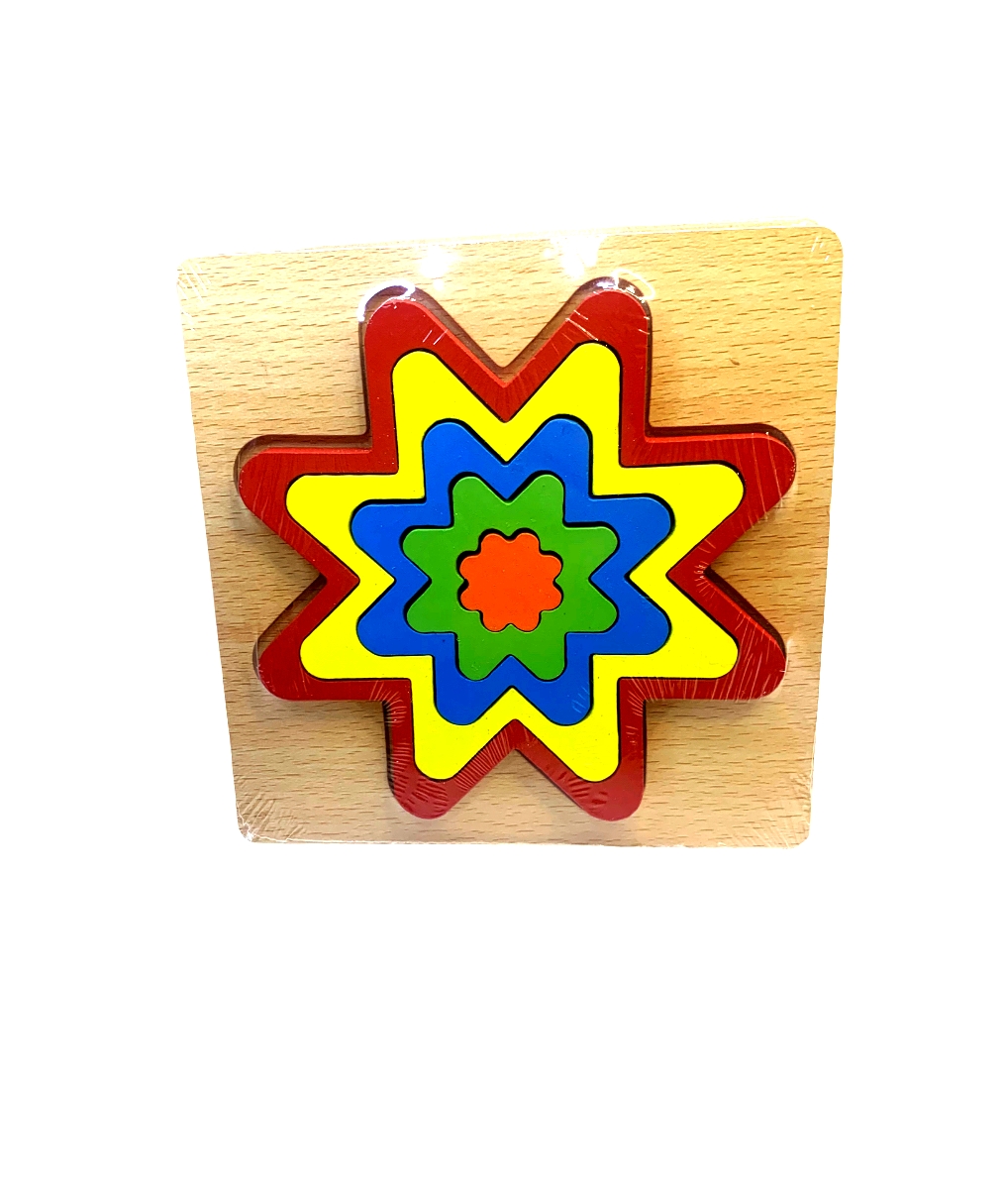 Puzzle druri për fëmijë Nrubi Lulja PDL, 1 copë