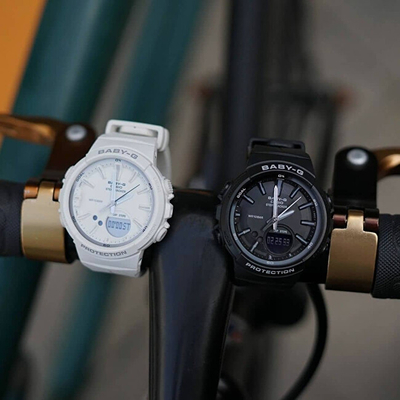 Orë dore Casio Baby-G Step Tracker BGS-100SC-7A