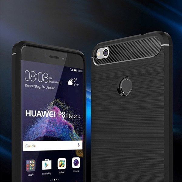 Mbrojtëse Carbon Lux për Samsung Galaxy S20 Ultra, e zezë