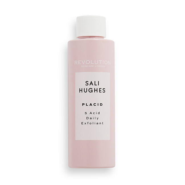 Tonik eksfoliues për lëkurë Revolution Skincare X Sali Hughes (Placid 5-Acid Daily Exfoliant), 150 ml