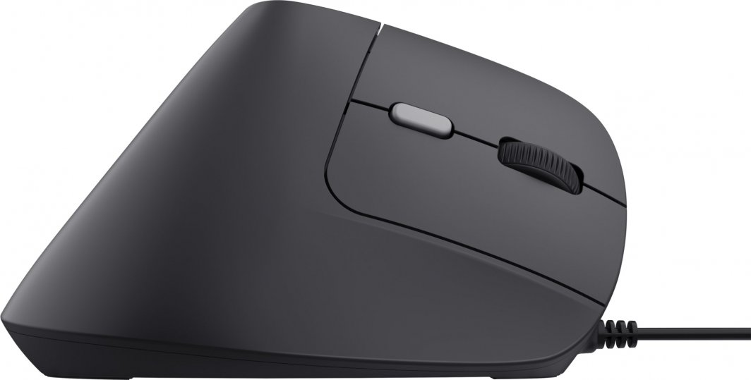 Maus Trust Bayo, me kabllo, USB, i zi