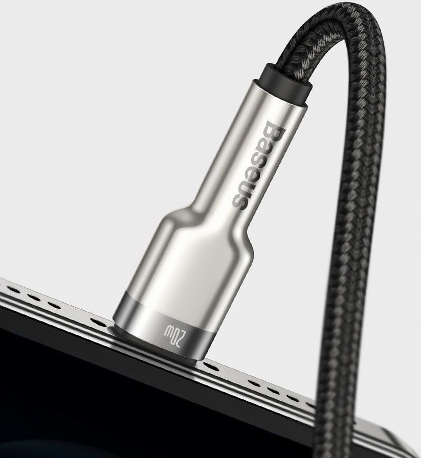 Kabllo Baseus USB-C - Lightning, vjollcë