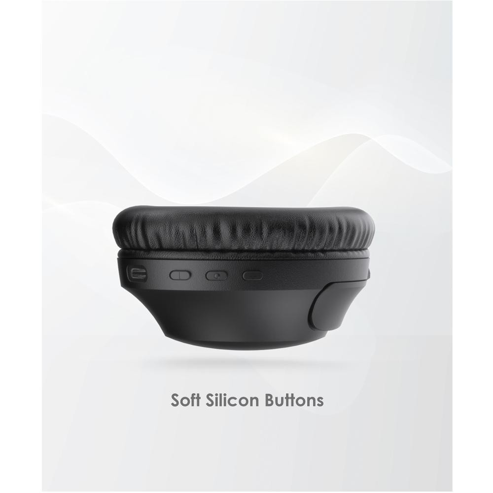 Kufje Wireless Buxton BHP 8700 BLACK BT – Bluetooth 5.3, Ngjyrë e Zezë