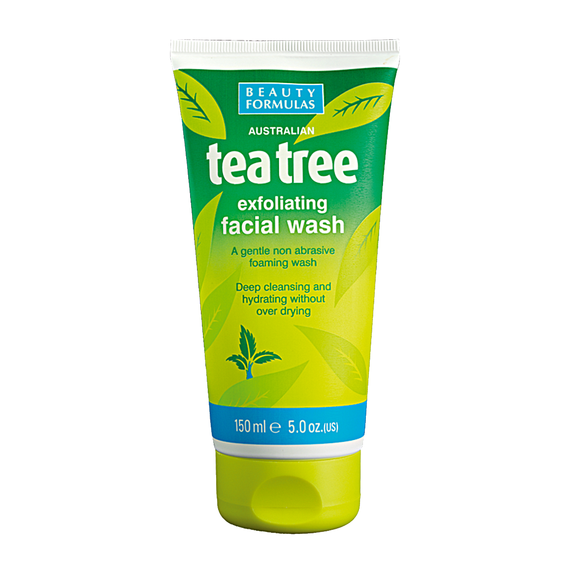 Xhel larës eksfoliues për fytyrë me Tea Tree Beauty Formulas, 150 ml